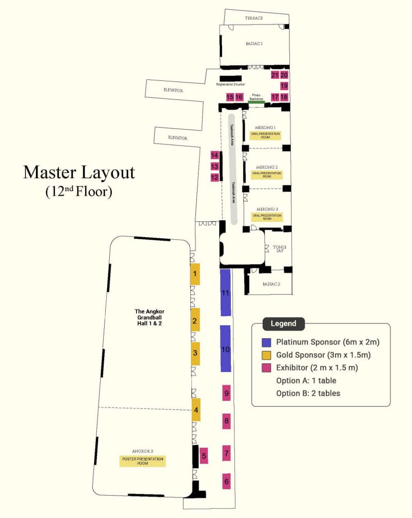 IADR 2026 Master Layout – 12th Floor